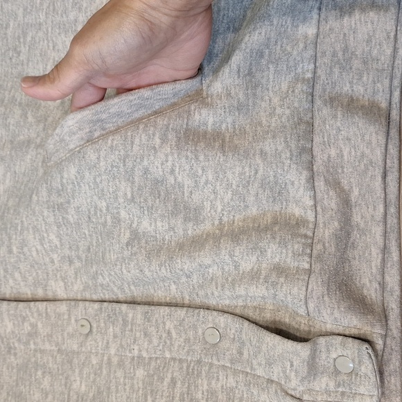 Blair Solid Color Sweater Button Front Closure 2XL - Picture 4 of 7